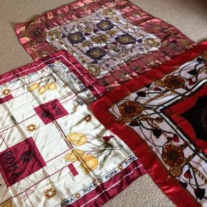 Professional patterned scarves